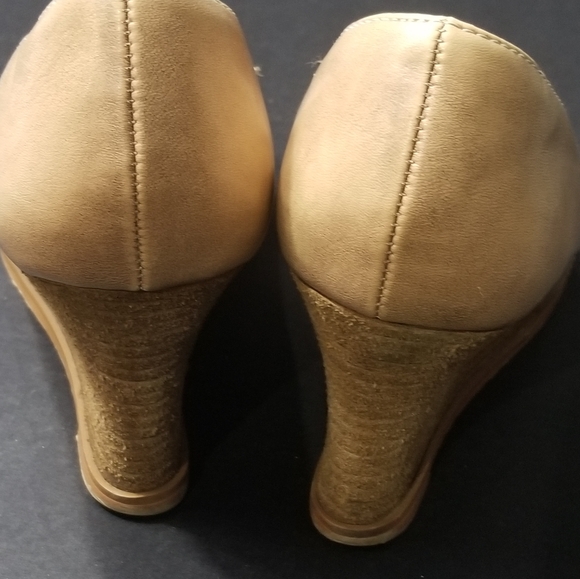 Rampage Retro Wedge Heels 10 - Picture 9 of 9